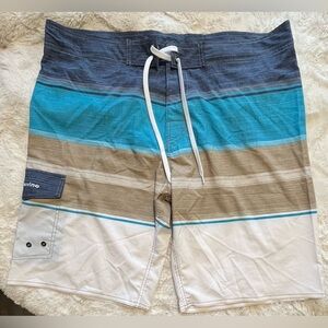 NWT Ninovino Men’s Sportswear Swim Trunks Board Shorts size 38